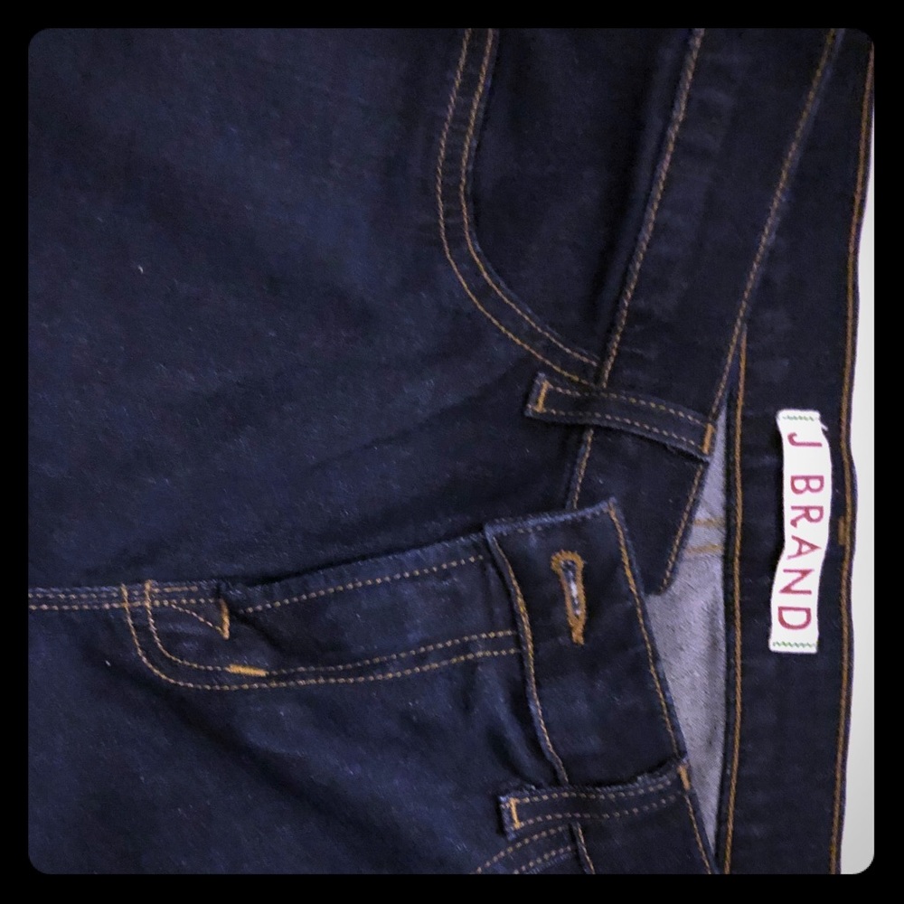 Jbrand dark blue jeans
